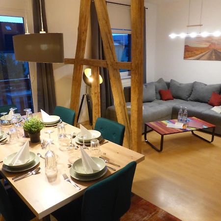Jena City Apartment, Balkon, Sonnig, Wifi, Parkplaetze, Naehe Zentrum Buitenkant foto