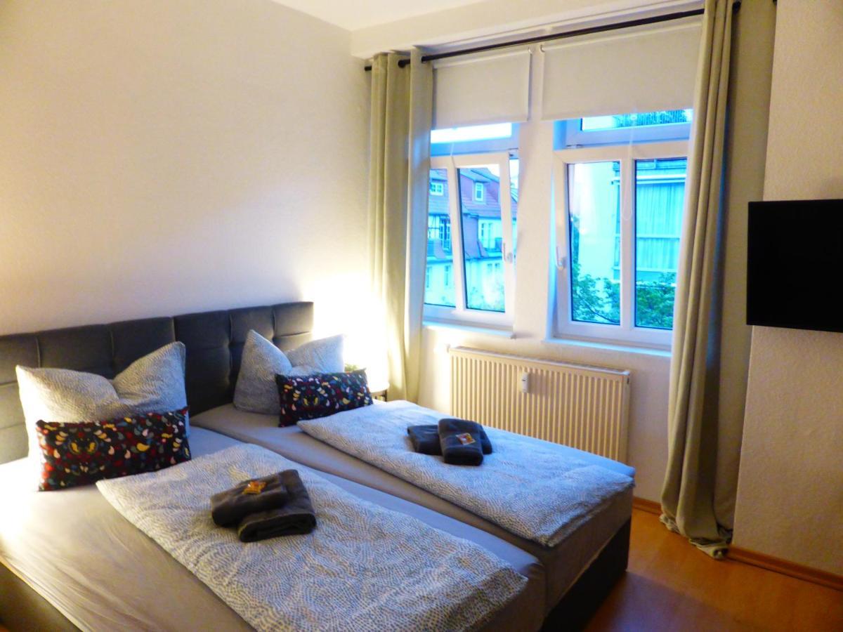 Jena City Apartment, Balkon, Sonnig, Wifi, Parkplaetze, Naehe Zentrum Buitenkant foto