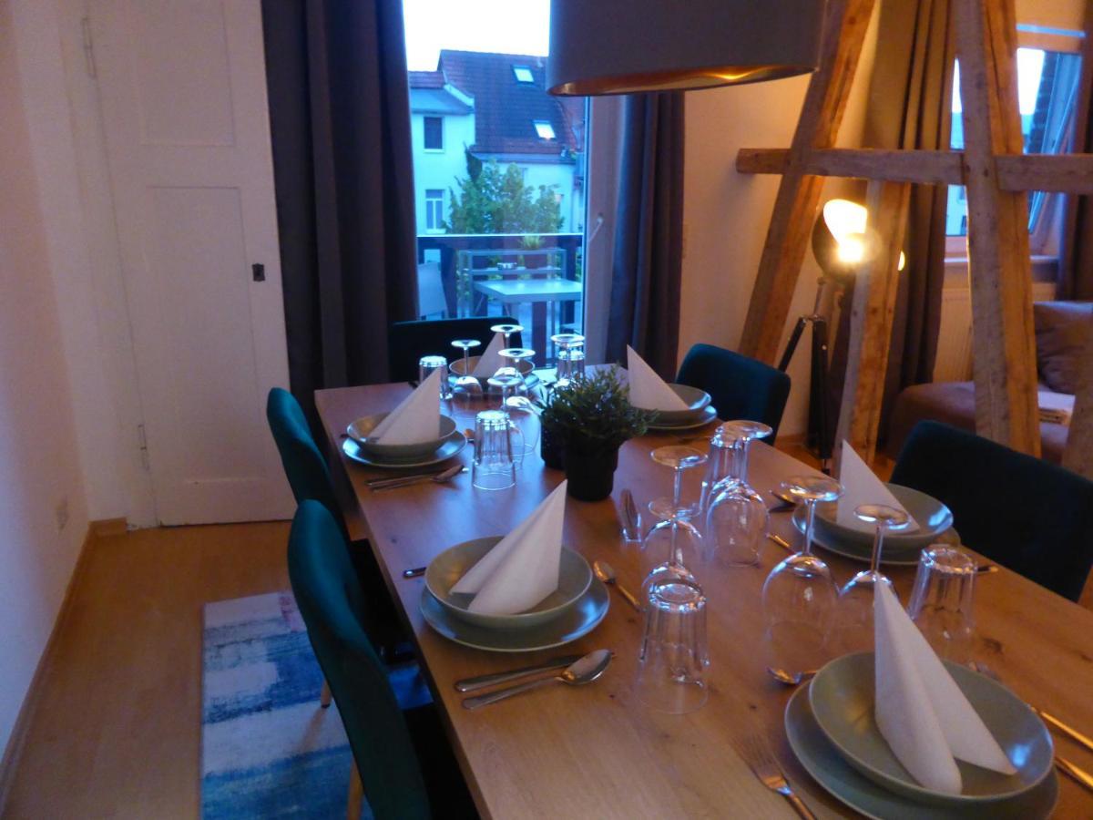 Jena City Apartment, Balkon, Sonnig, Wifi, Parkplaetze, Naehe Zentrum Buitenkant foto