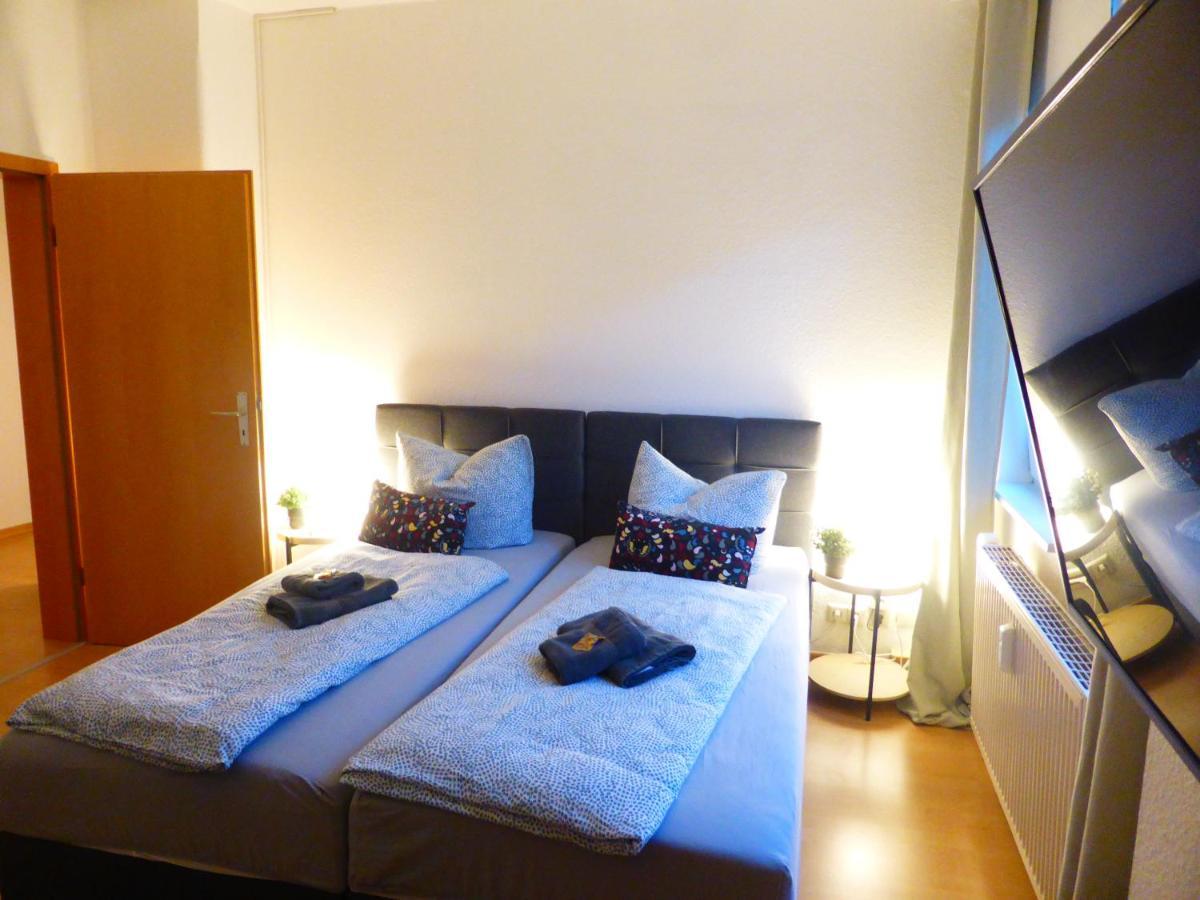 Jena City Apartment, Balkon, Sonnig, Wifi, Parkplaetze, Naehe Zentrum Buitenkant foto